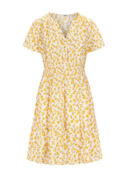 Brooklyn Selma Dress Yellow | Kjoler | Smuk - Dameklær på nett