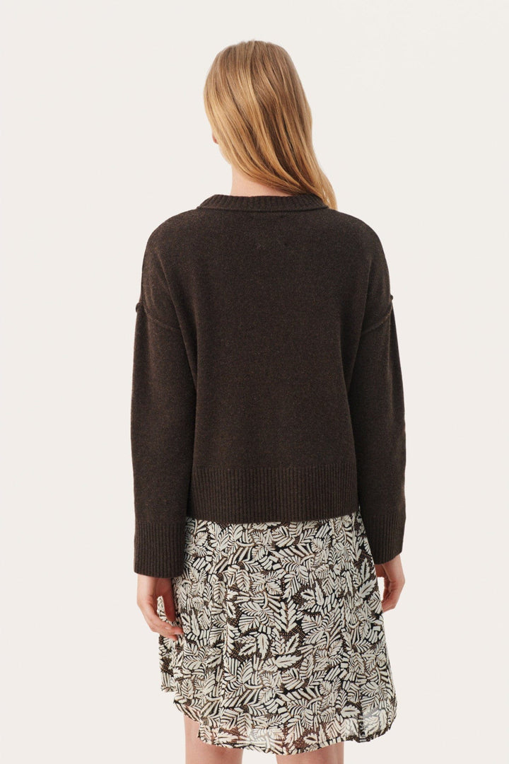 Charlenepw Pullover Chocolate Torte Melange | Genser | Smuk - Dameklær på nett