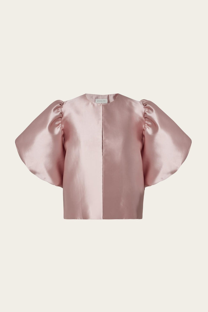 Cleo Pouf Sleeve Blouse Blush | Skjorter og bluser | Smuk - Dameklær på nett