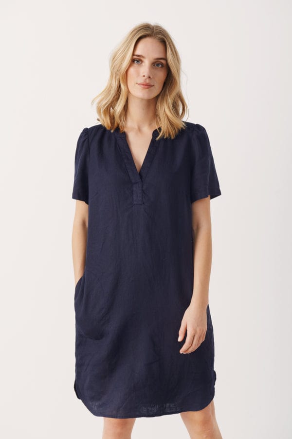 Dark Navy Aminasepw Dress | Kjoler | Smuk - Dameklær på nett