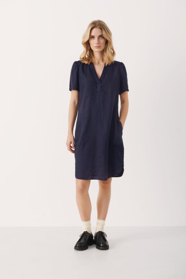 Dark Navy Aminasepw Dress | Kjoler | Smuk - Dameklær på nett