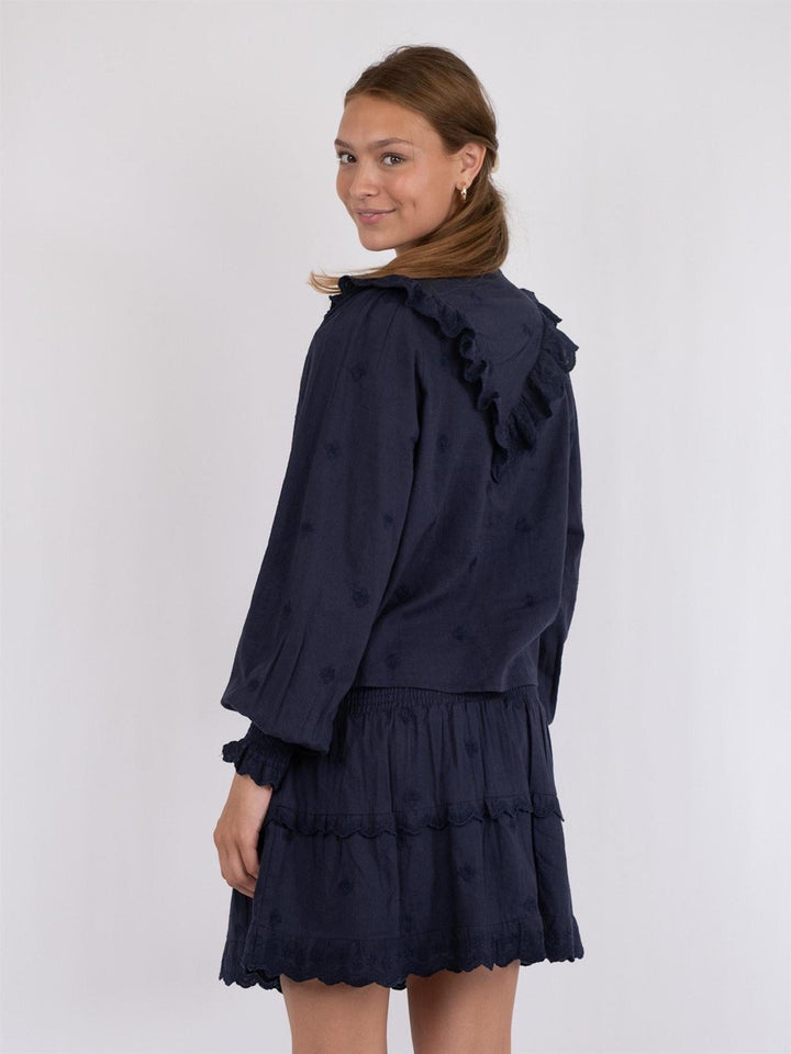 Degas Blouse Navy | Skjorter og bluser | Smuk - Dameklær på nett