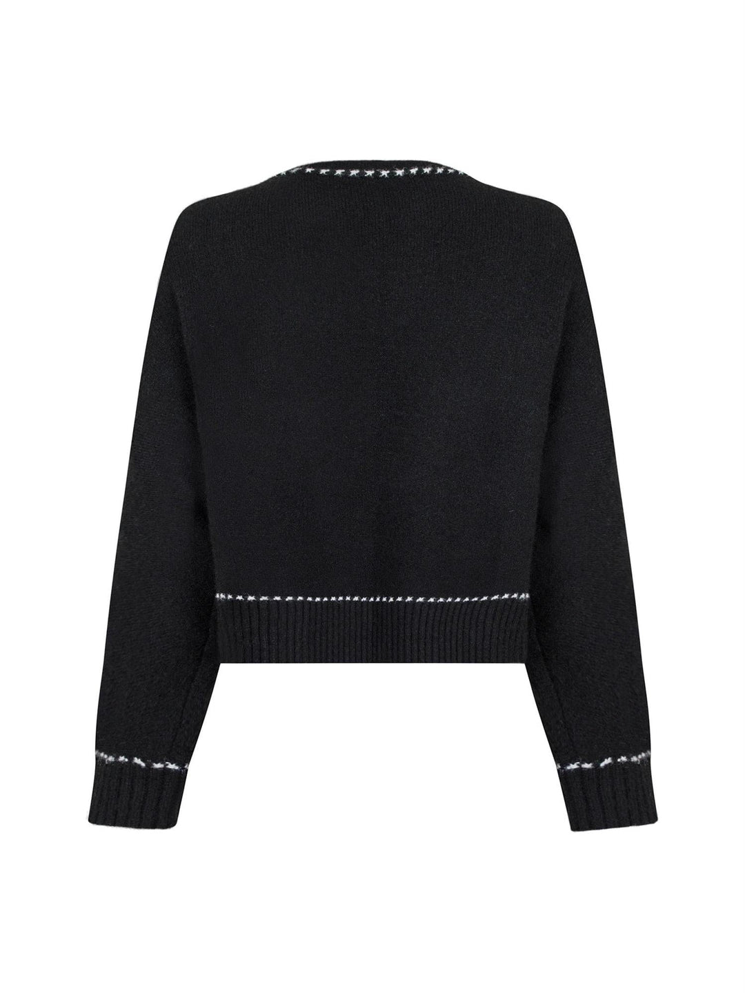 Detri Knit Blouse Black | Genser | Smuk - Dameklær på nett