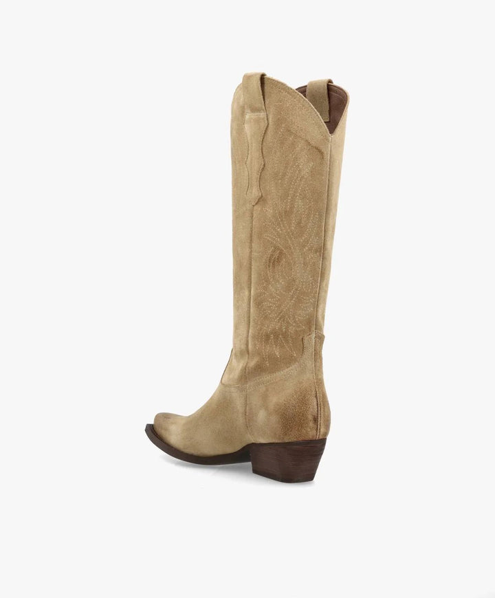 Frankie Western Boots S Taupe | Sko | Smuk - Dameklær på nett