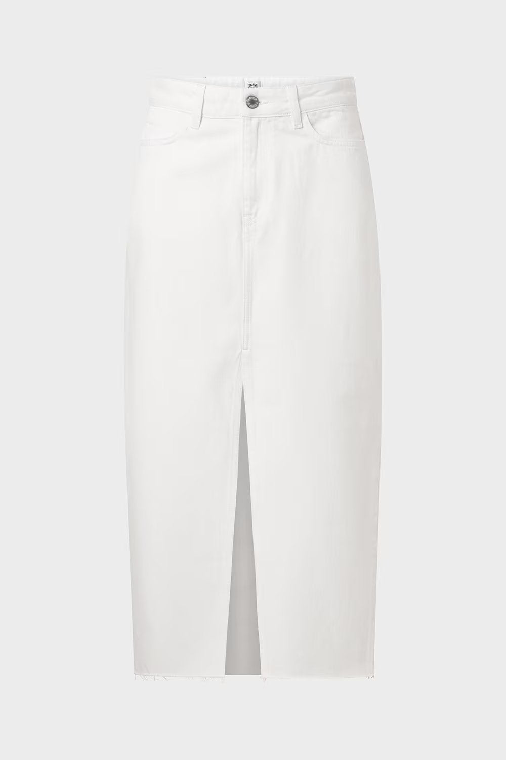 Gemma Rigid Denim Skirt Off White | Skjørt | Smuk - Dameklær på nett