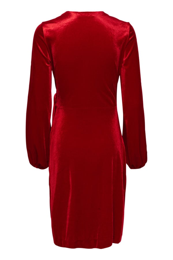 Gorieliw Wrap Dress True Red | Kjoler | Smuk - Dameklær på nett