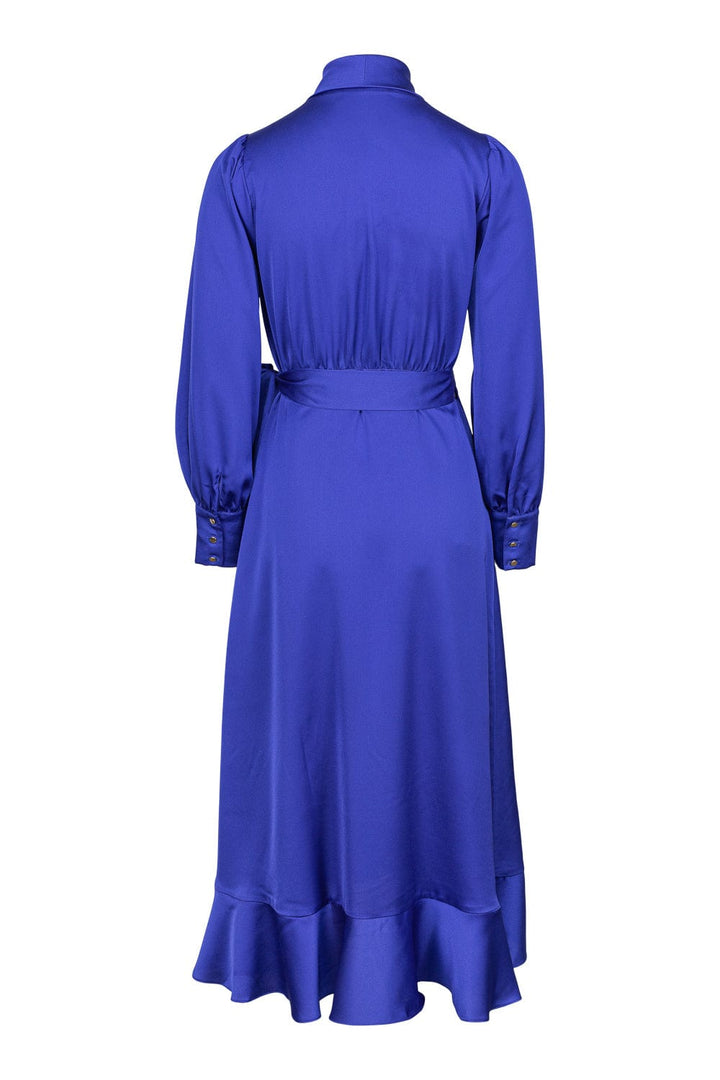 Iza Midi Dress Royal Blue | Kjoler | Smuk - Dameklær på nett