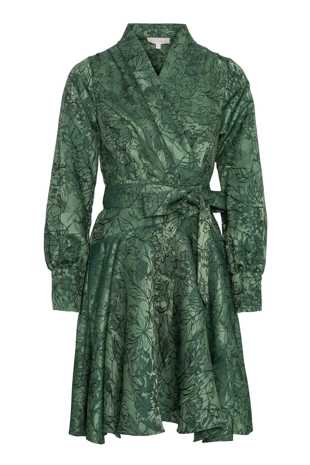 Iza Mini Dress Green | Kjoler | Smuk - Dameklær på nett