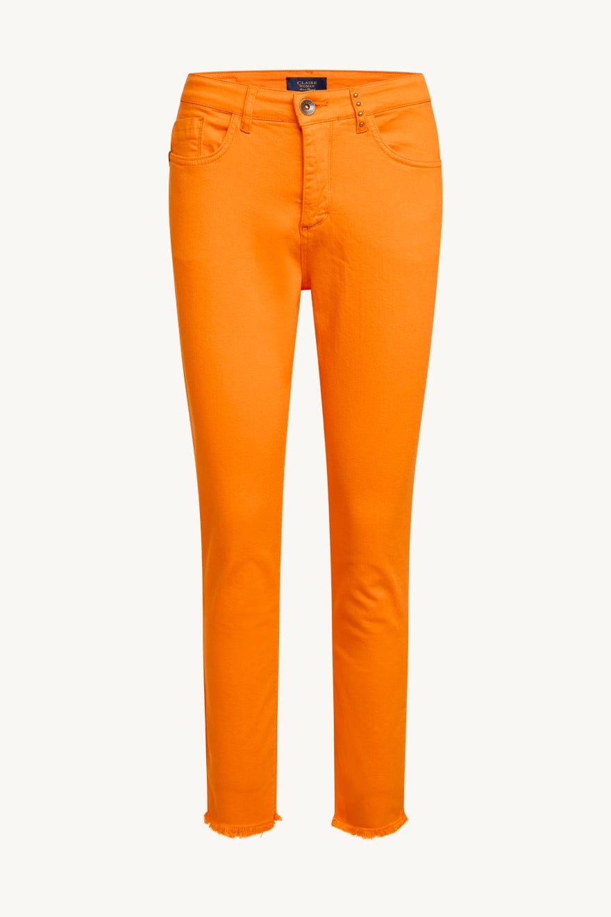 Jamie - Jeans Hot Orange | Bukser | Smuk - Dameklær på nett