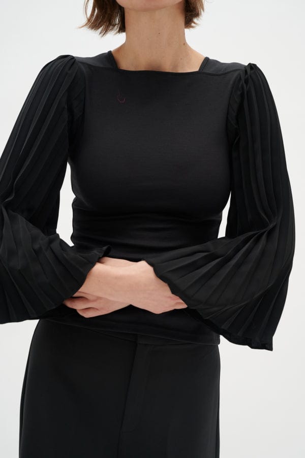 Junoiw Blouse Black | Skjorter og bluser | Smuk - Dameklær på nett