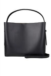 Leata Maxi Leather Bag Black