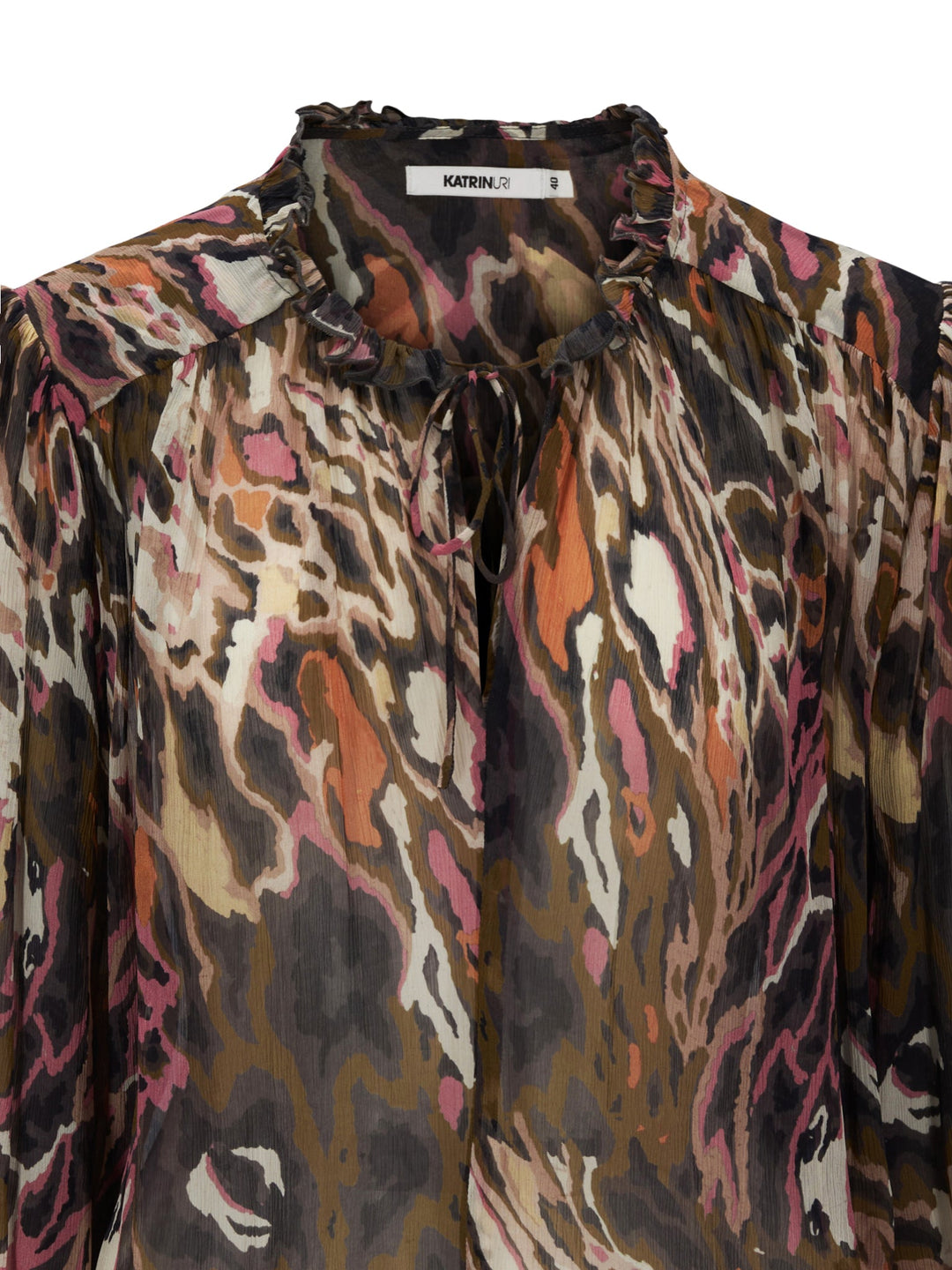 Leopard Bianca Blouse Multi | Skjorter og bluser | Smuk - Dameklær på nett