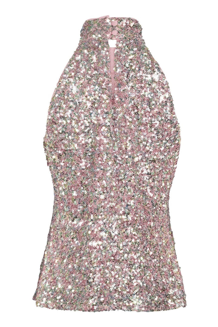 Lupita Top Pink Sequin | Topper | Smuk - Dameklær på nett