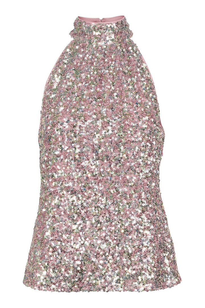 Lupita Top Pink Sequin | Topper | Smuk - Dameklær på nett