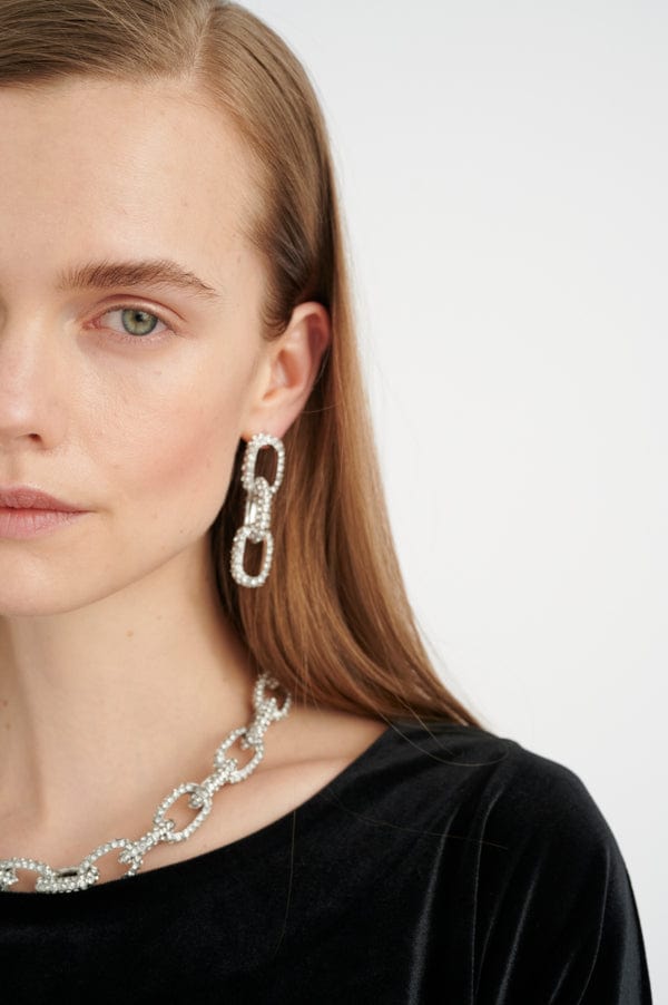 Oliseiw Simili Earring Silver | Accessories | Smuk - Dameklær på nett