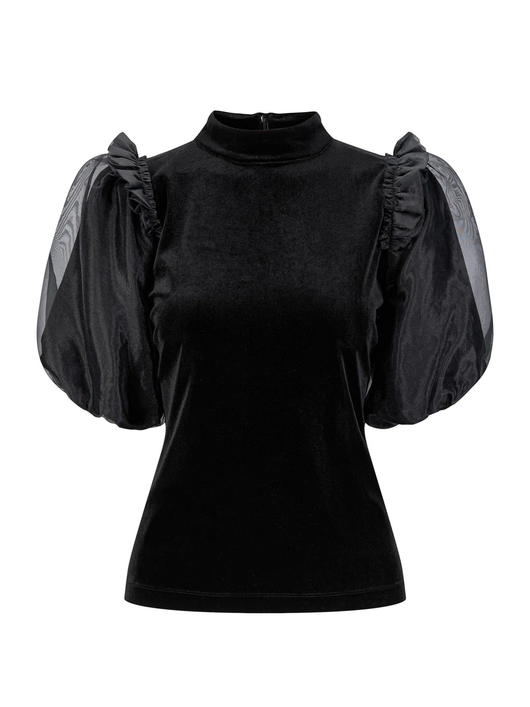 Pixie Blouse Black | Skjorter og bluser | Smuk - Dameklær på nett