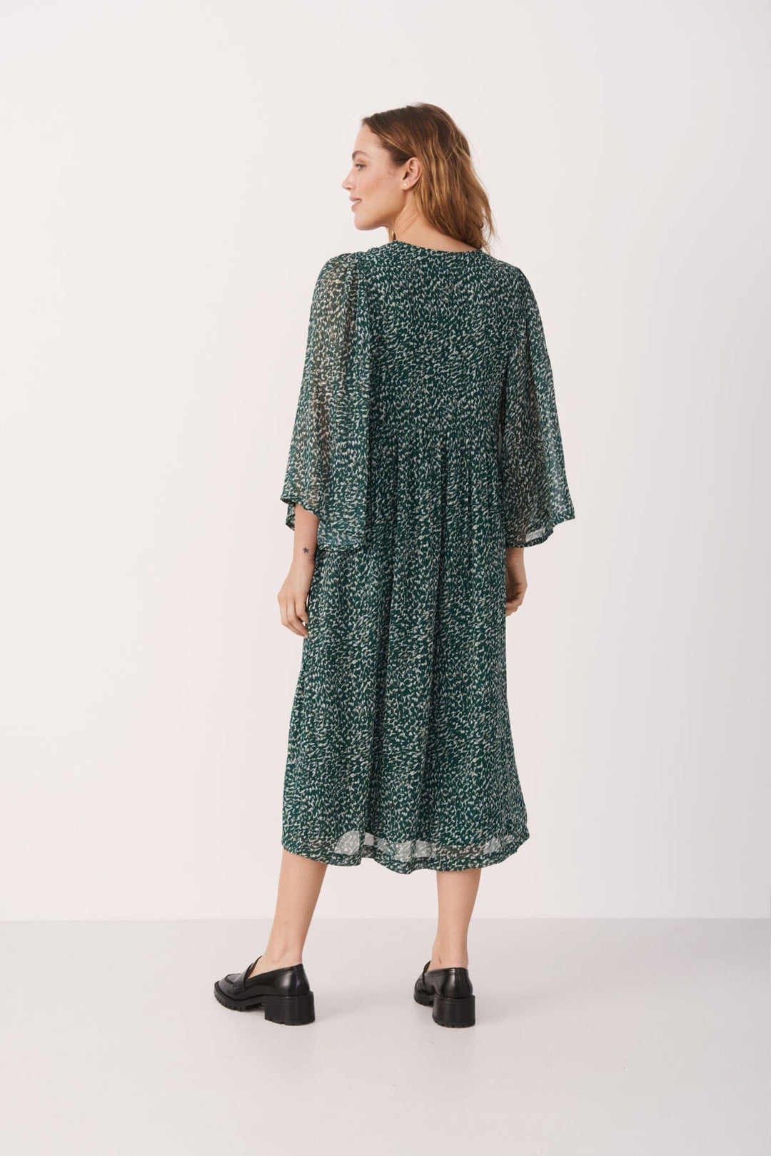 Raimapw Dress Green Granite Print | Kjoler | Smuk - Dameklær på nett