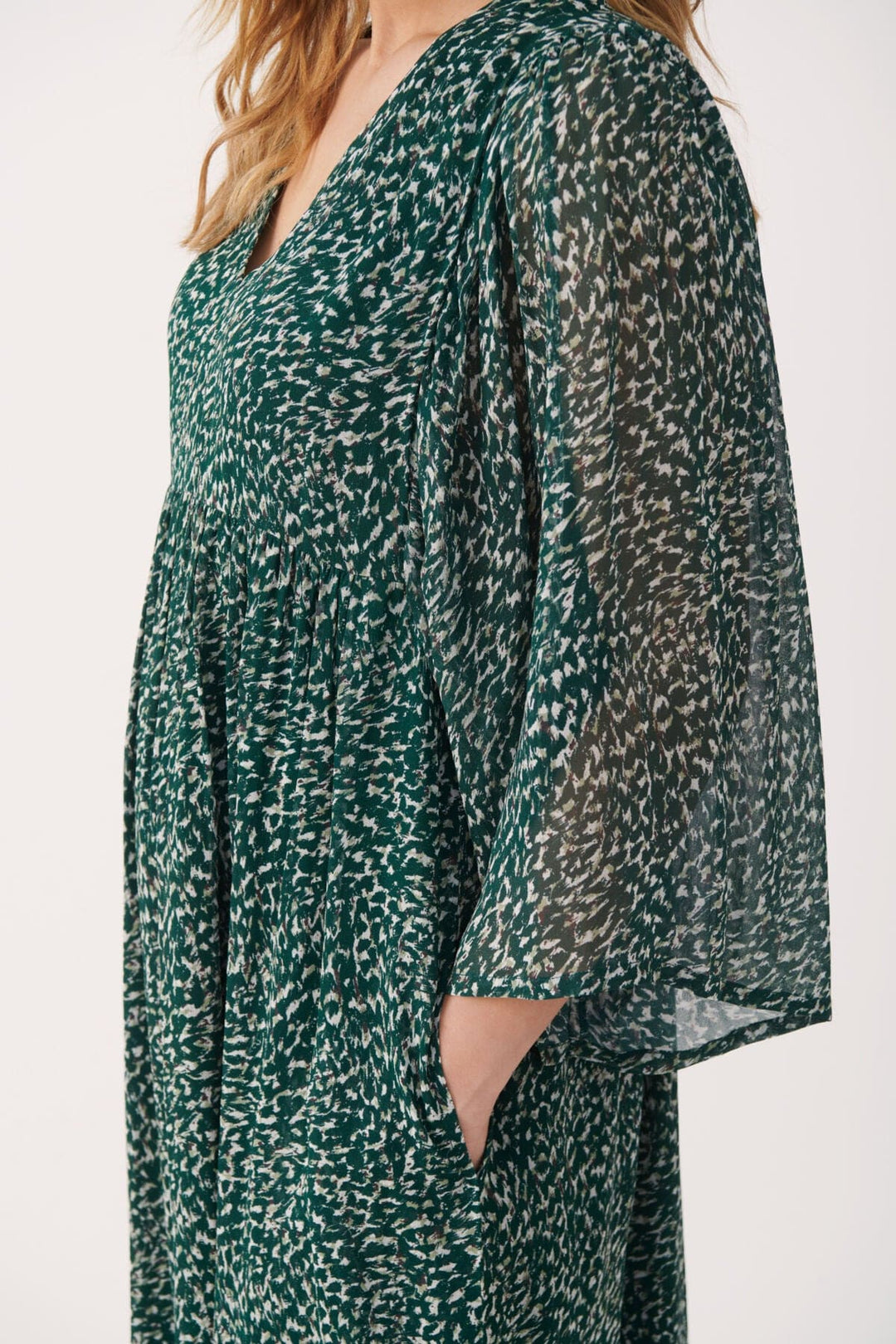 Raimapw Dress Green Granite Print | Kjoler | Smuk - Dameklær på nett