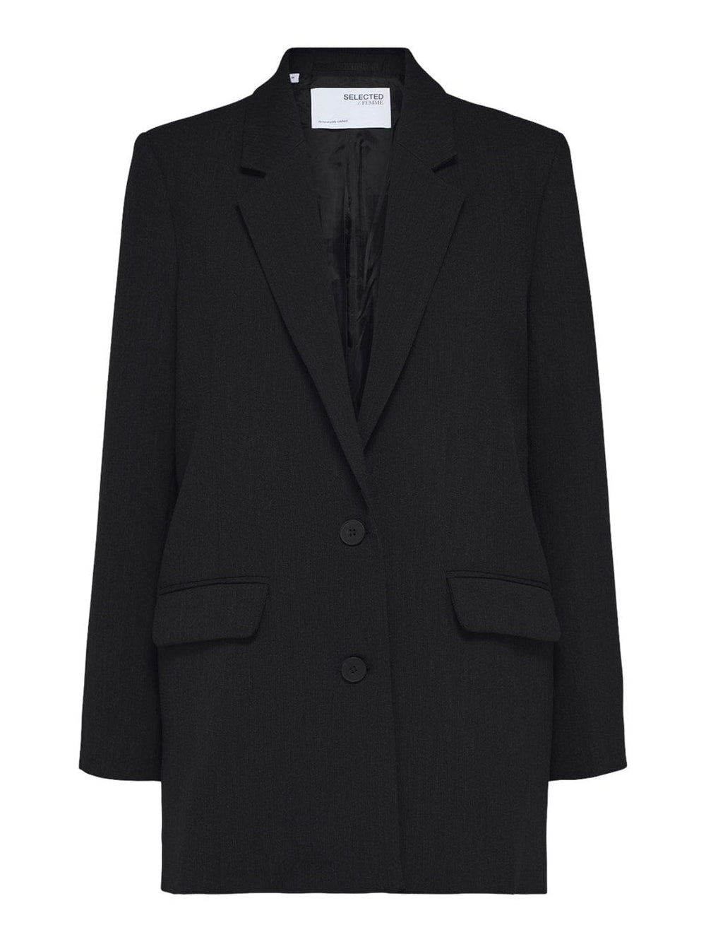 Rita Ls Relaxed Blazer Black | Blazer | Smuk - Dameklær på nett