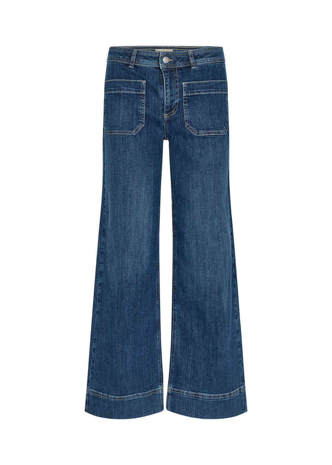 Sc-Kimberly 21-B dark blue denim | Bukser | Smuk - Dameklær på nett