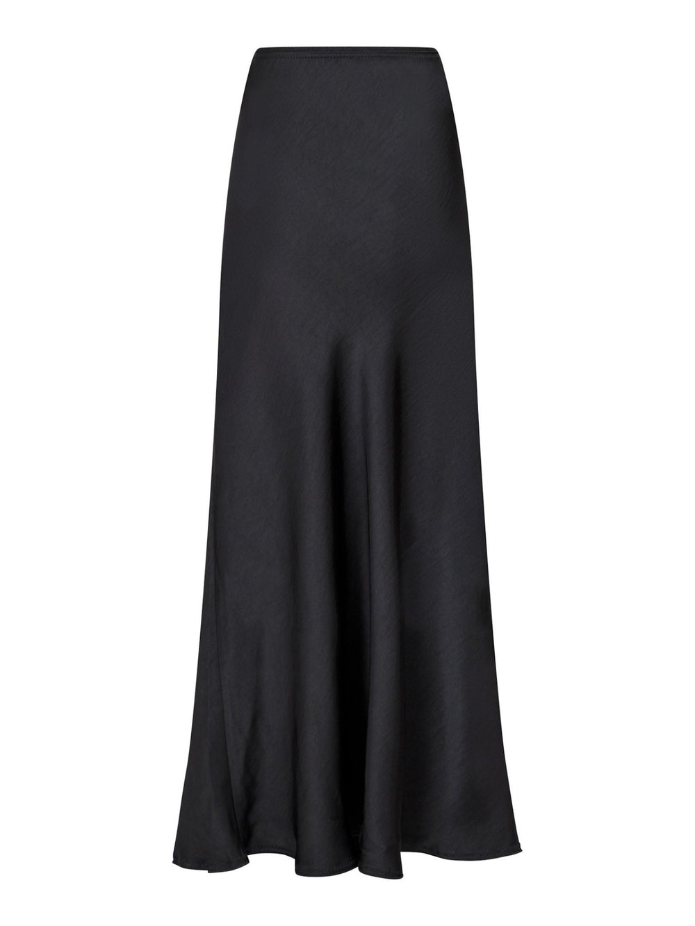 Vicky Heavy Sateen Skirt Black | Skjørt | Smuk - Dameklær på nett