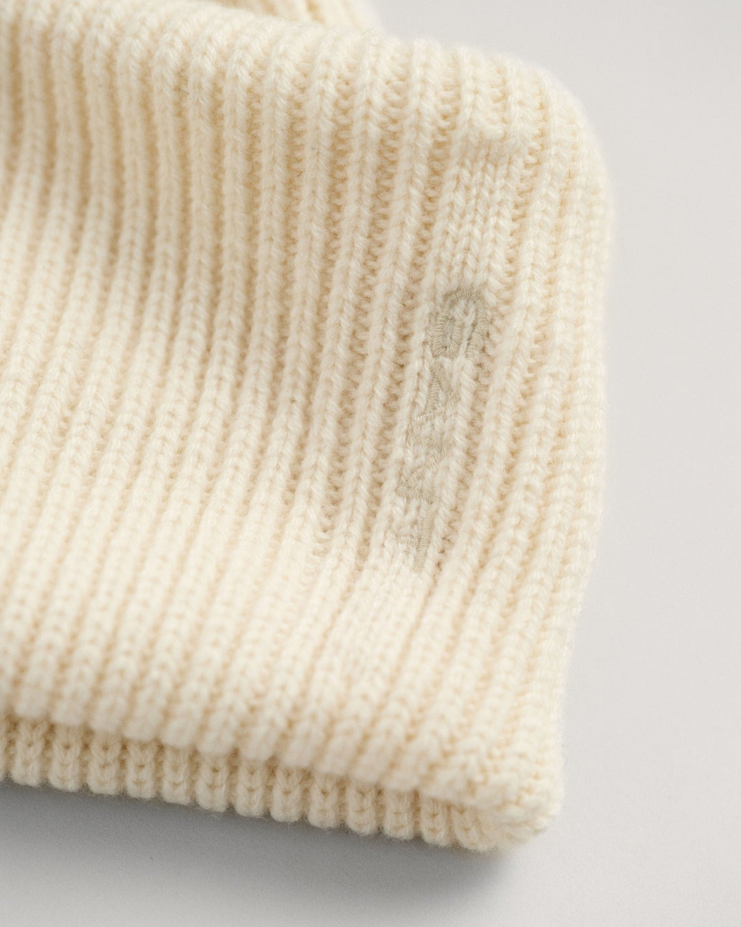 Wool Ribbed Beanie Cream | Accessories | Smuk - Dameklær på nett