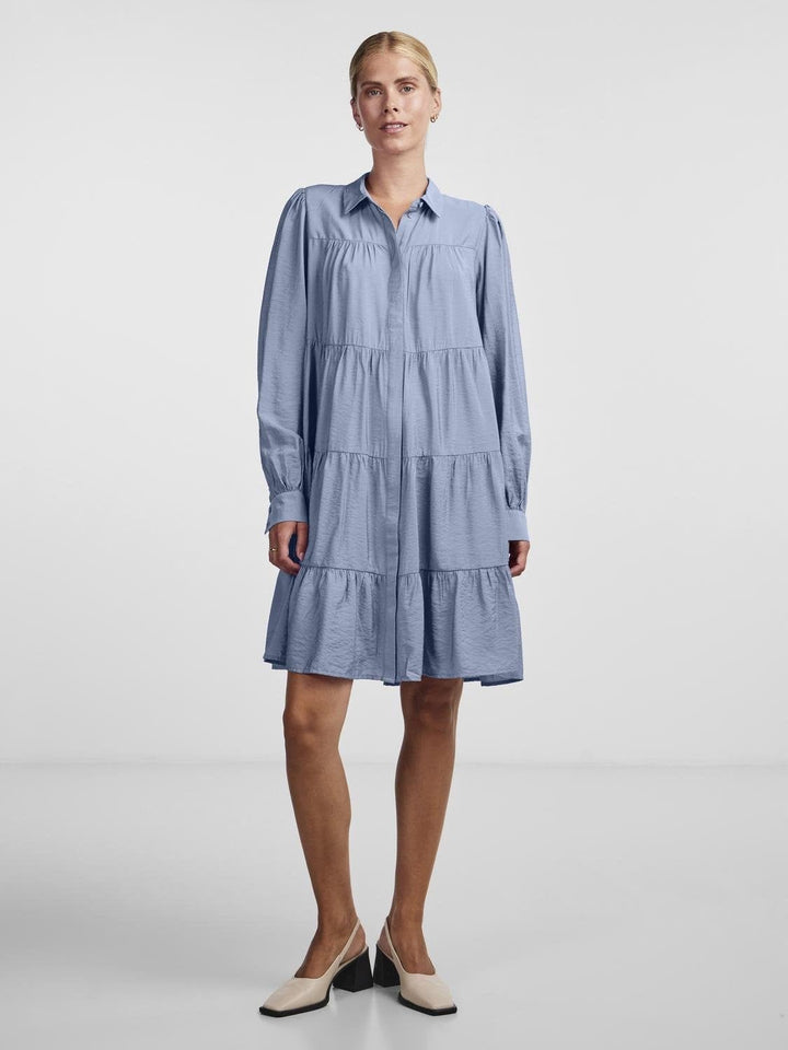 Yaspala Ls Shirt Dress Kentucky Blue | Kjoler | Smuk - Dameklær på nett