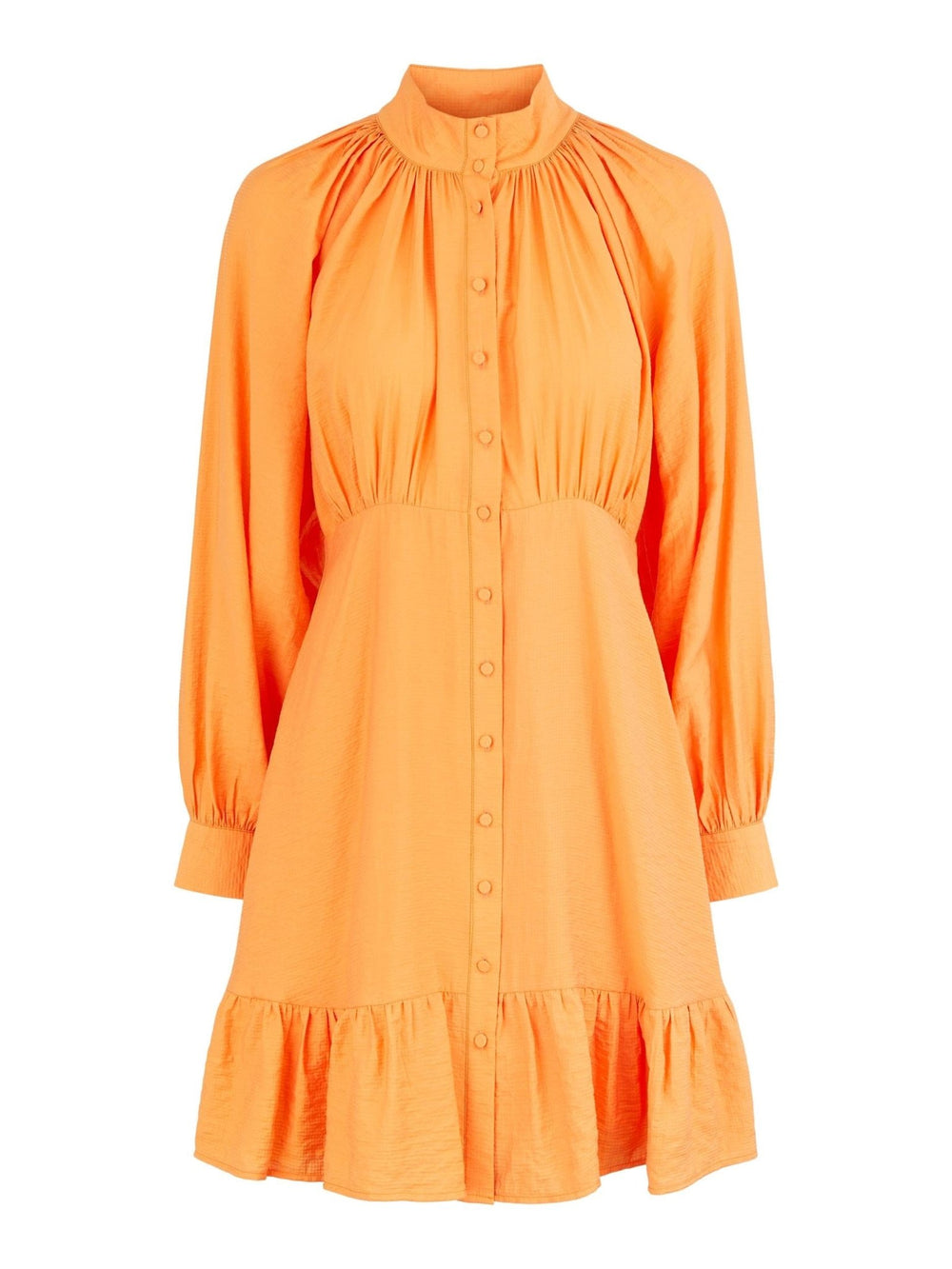 Yasreykjavik Ls Dress S. Orange Ochre | Kjoler | Smuk - Dameklær på nett