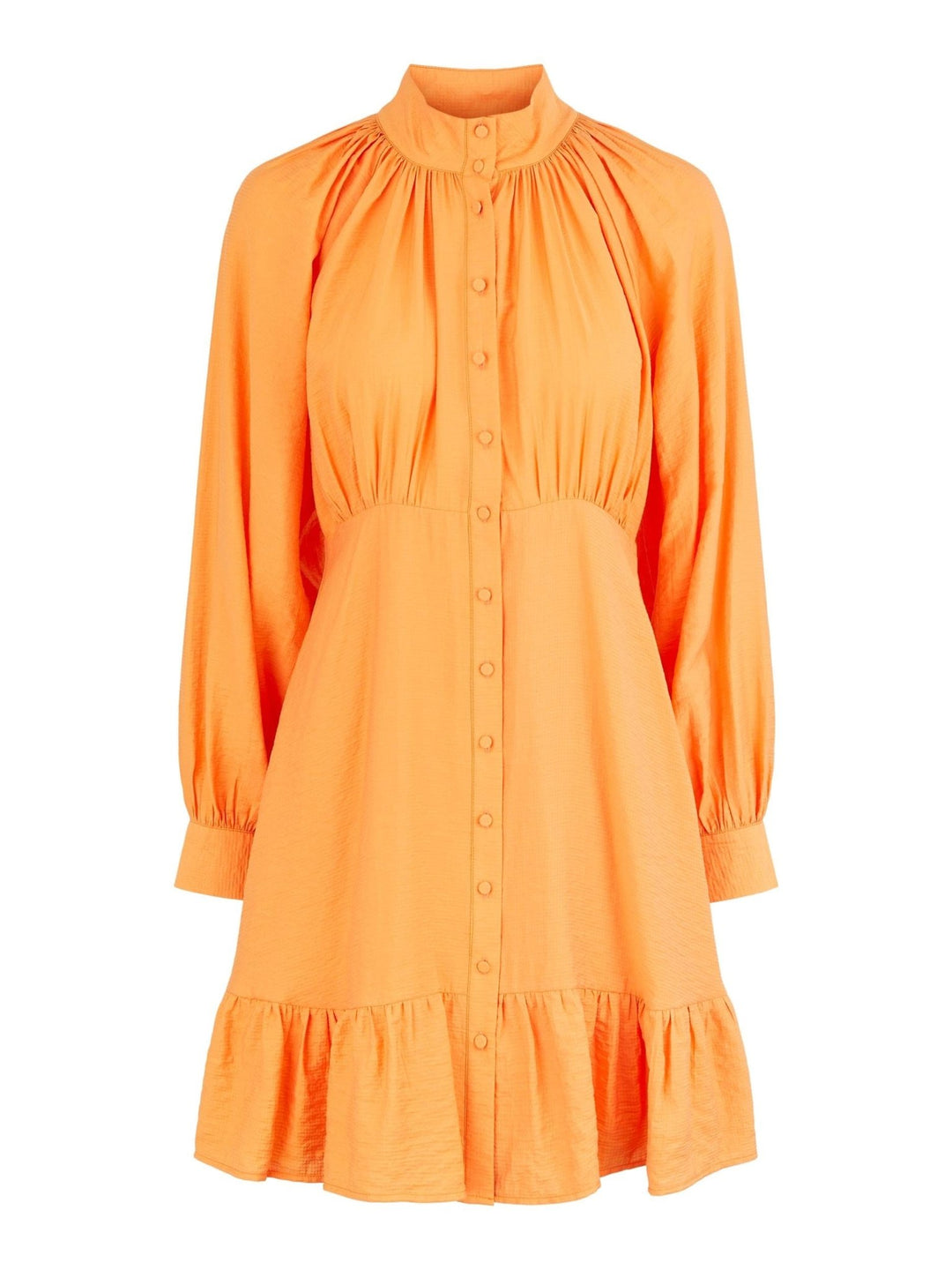 Yasreykjavik Ls Dress S. Orange Ochre | Kjoler | Smuk - Dameklær på nett